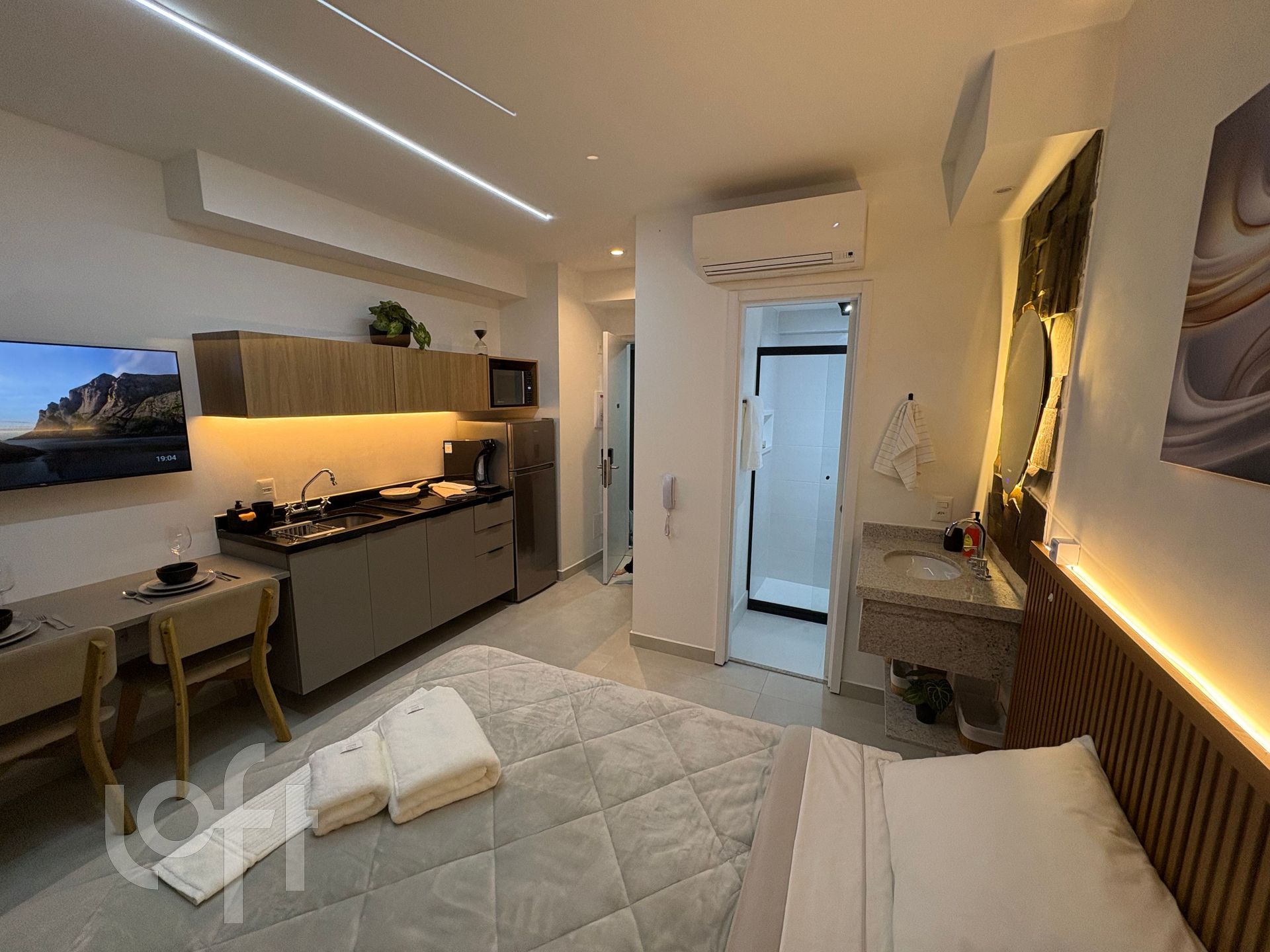 Apartamento à venda em Indianópolis com 20 m², 1 q