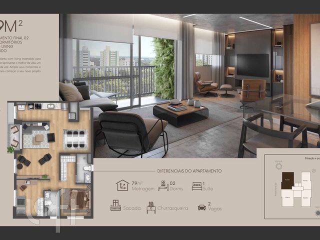 Apartamento com 79m², 3 dormitórios, 1 suíte, 2 vagas, Petrópolis em Porto Alegre