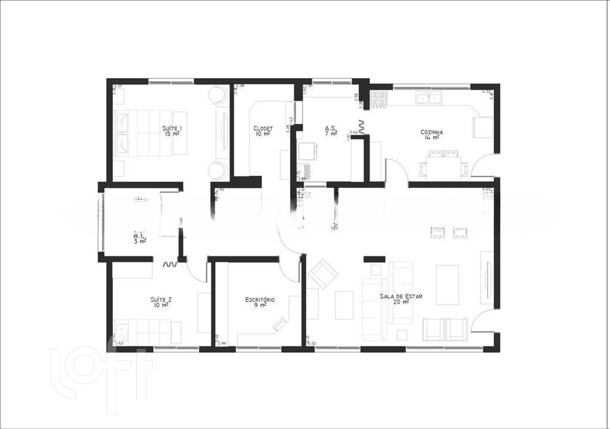 Apartamento à venda com 3 quartos, 120m² - Foto 21