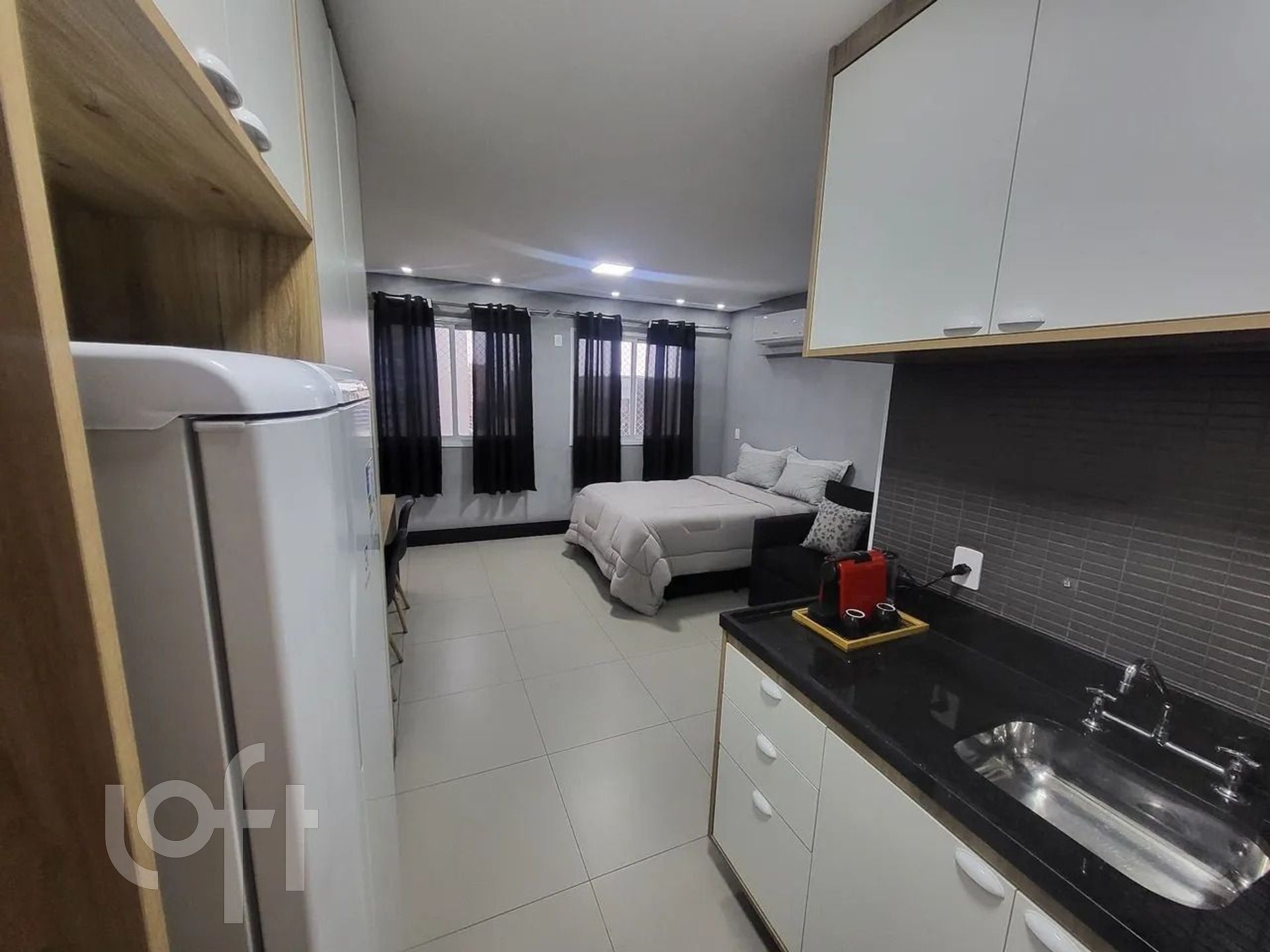 Apartamento à venda em República com 30 m², 1 quar