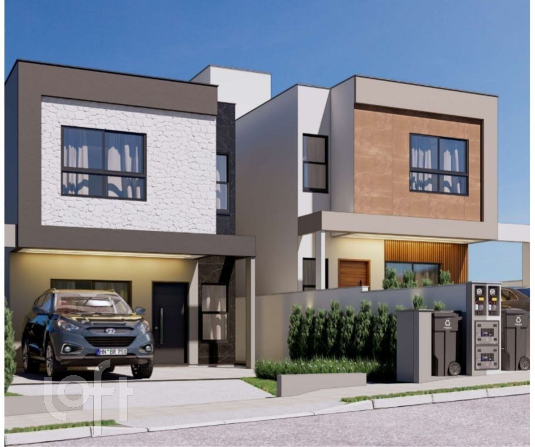 Linda  casa com 3 dorms, sendo 3 suítes e vaga para 2 carros NOVA/ ENTREGA OUTUBRO 2025
