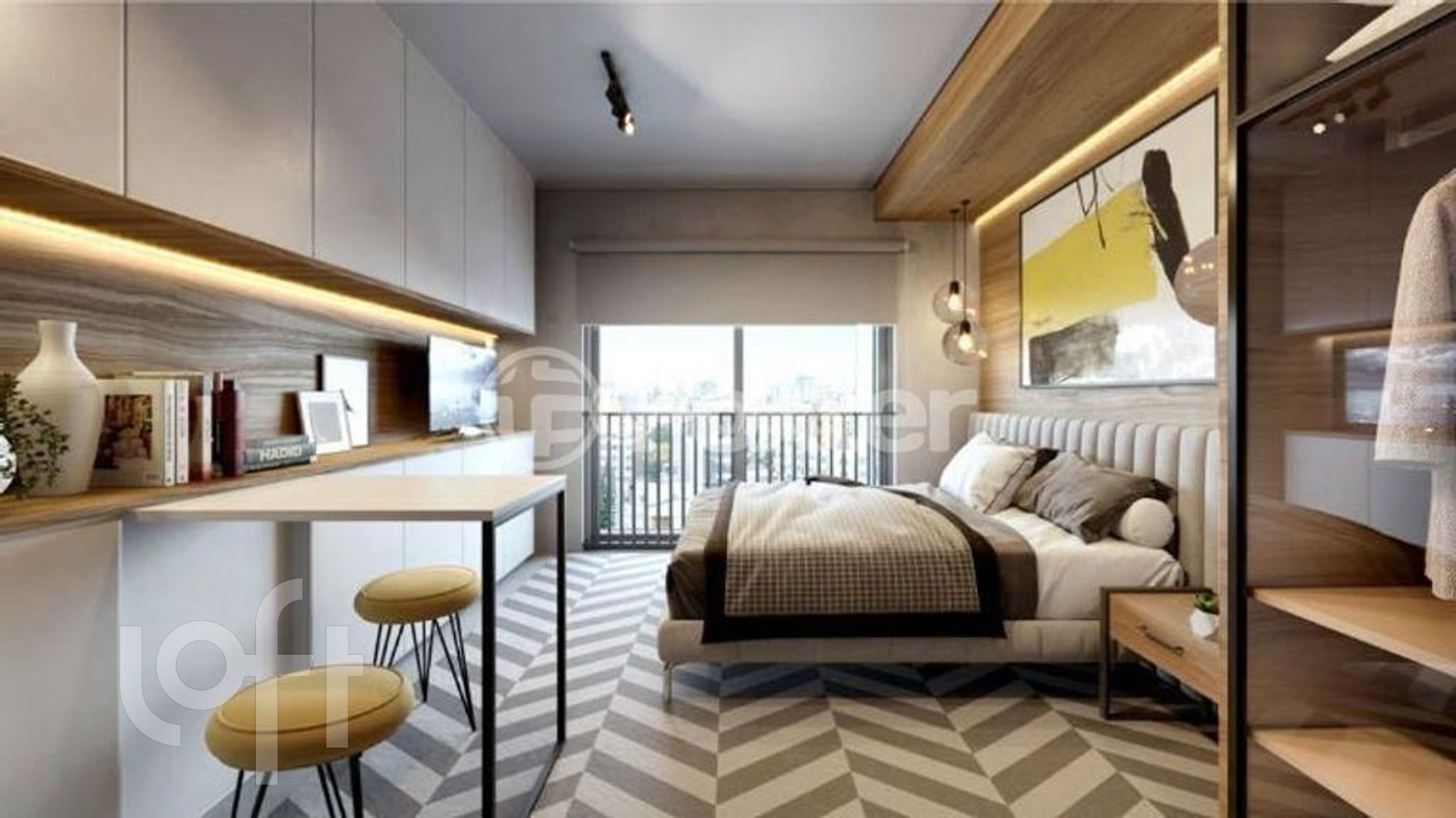 Apartamento com 24m², 1 dormitório, 1 suíte, Auxiliadora em Porto Alegre