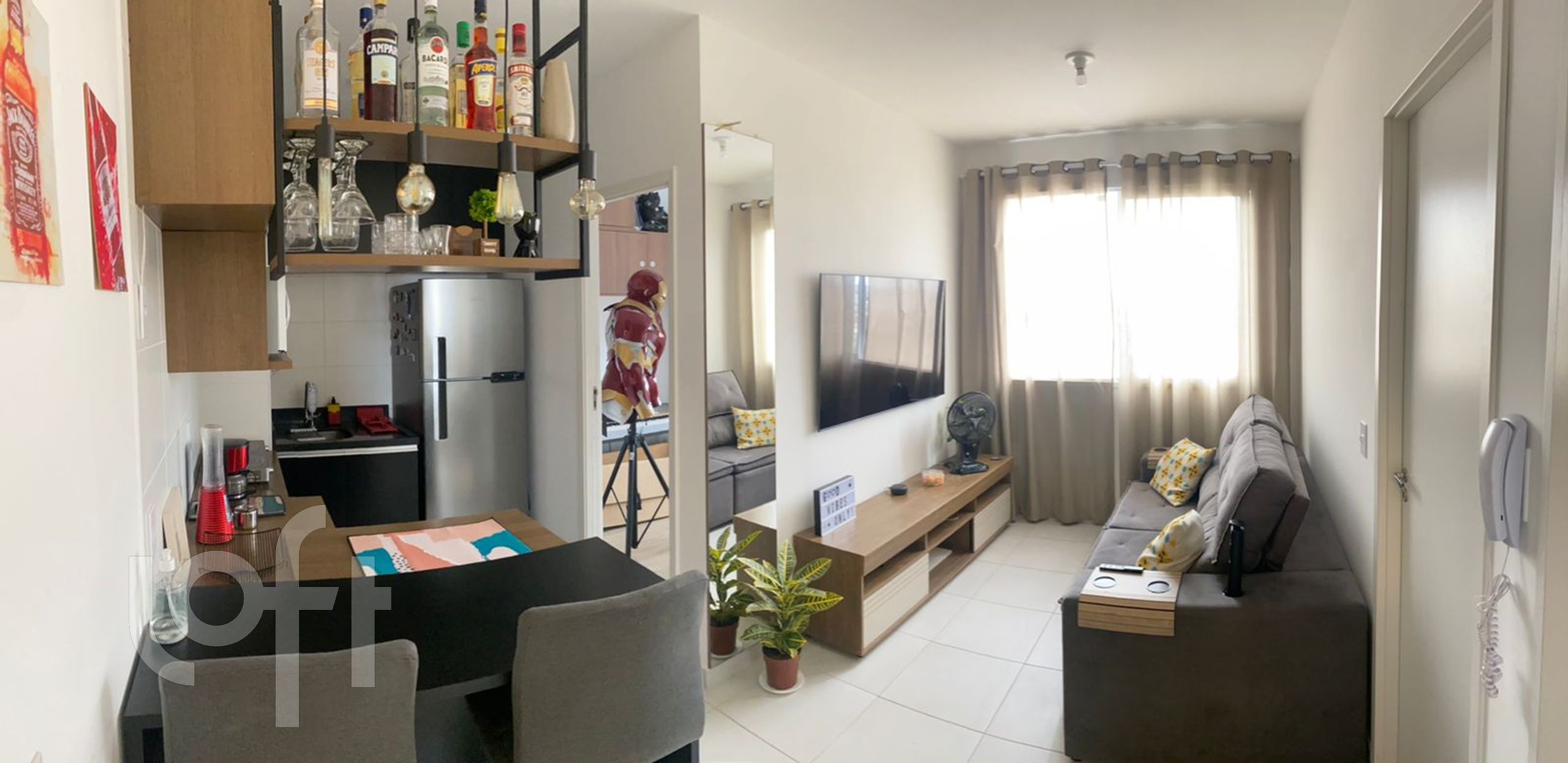 Apartamento à venda com 2 quartos, 34m² - Foto 1