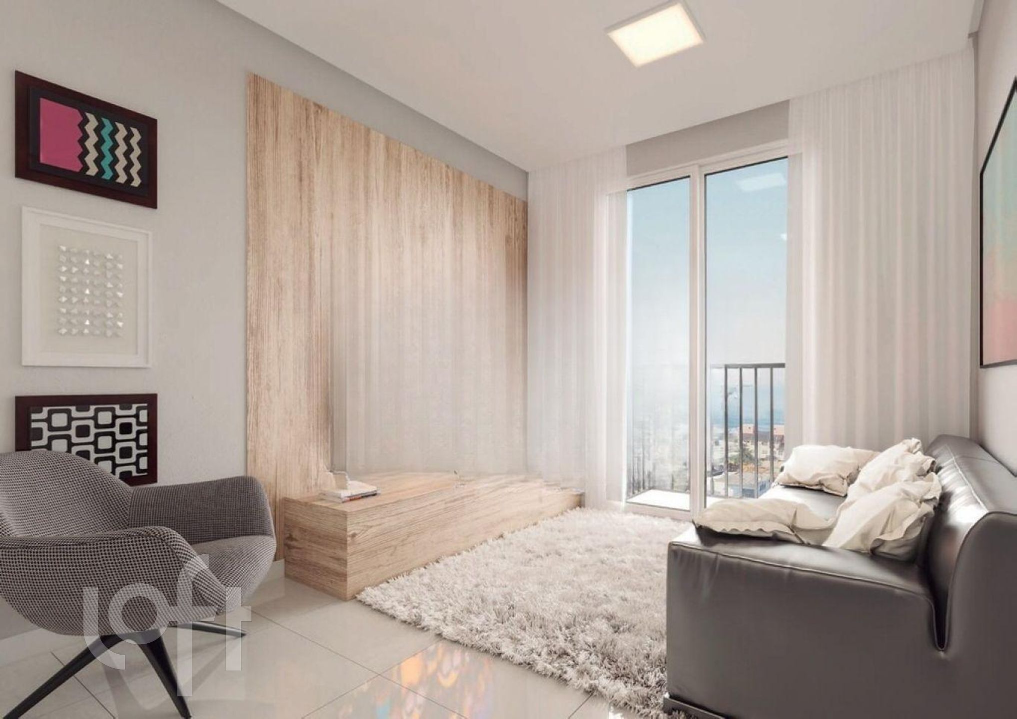 Apartamento à venda em Praia do Pontal com 60 m², 2 quartos, 1 vaga