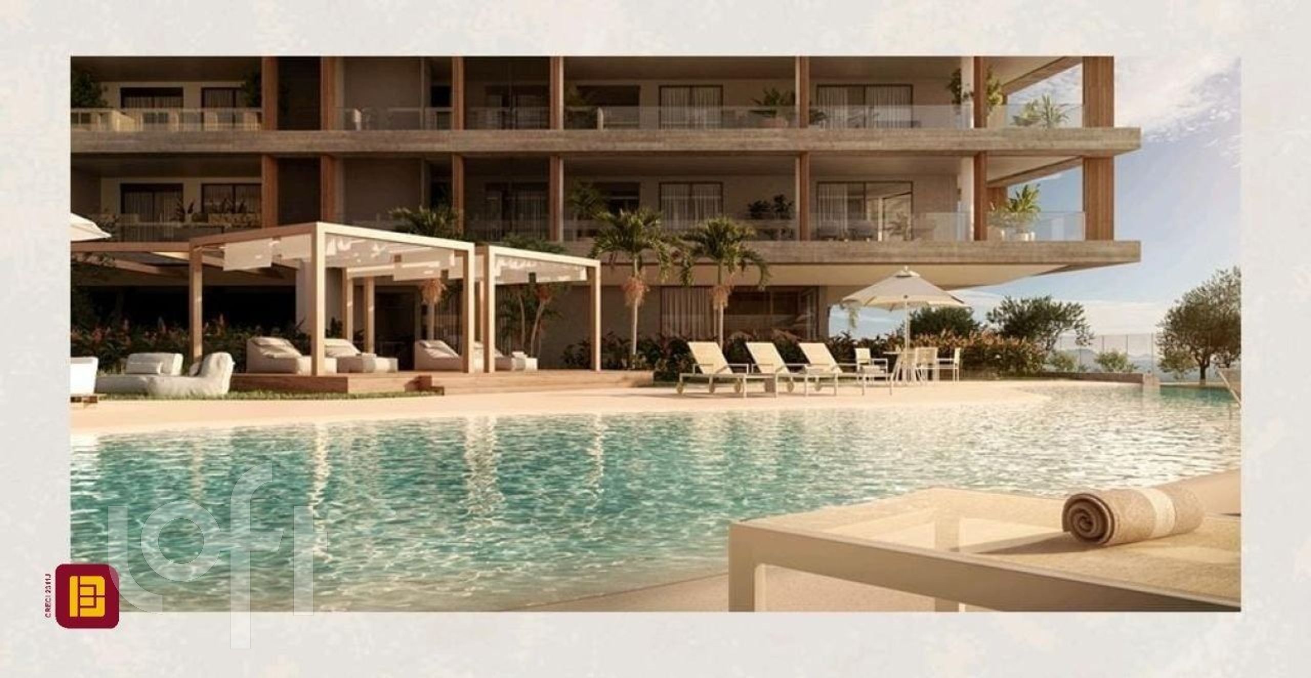 Apartamento à venda em Campeche Norte com 203 m², 3 quartos, 2 suítes, 1 vaga