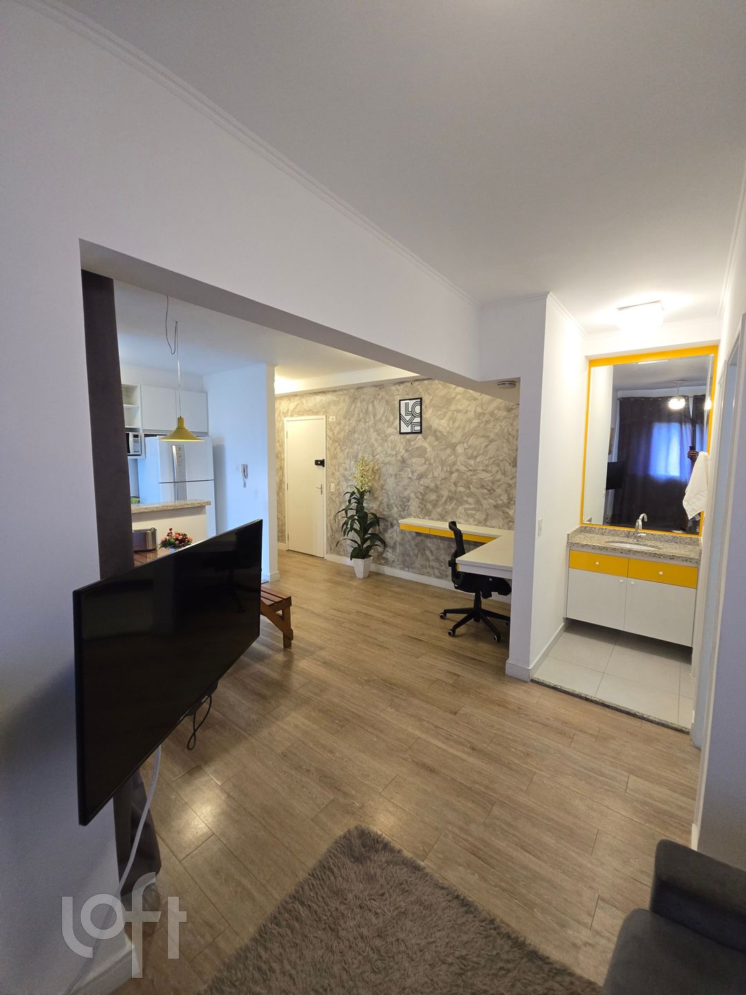 Apartamento à venda com 1 quarto, 54m² - Foto 4