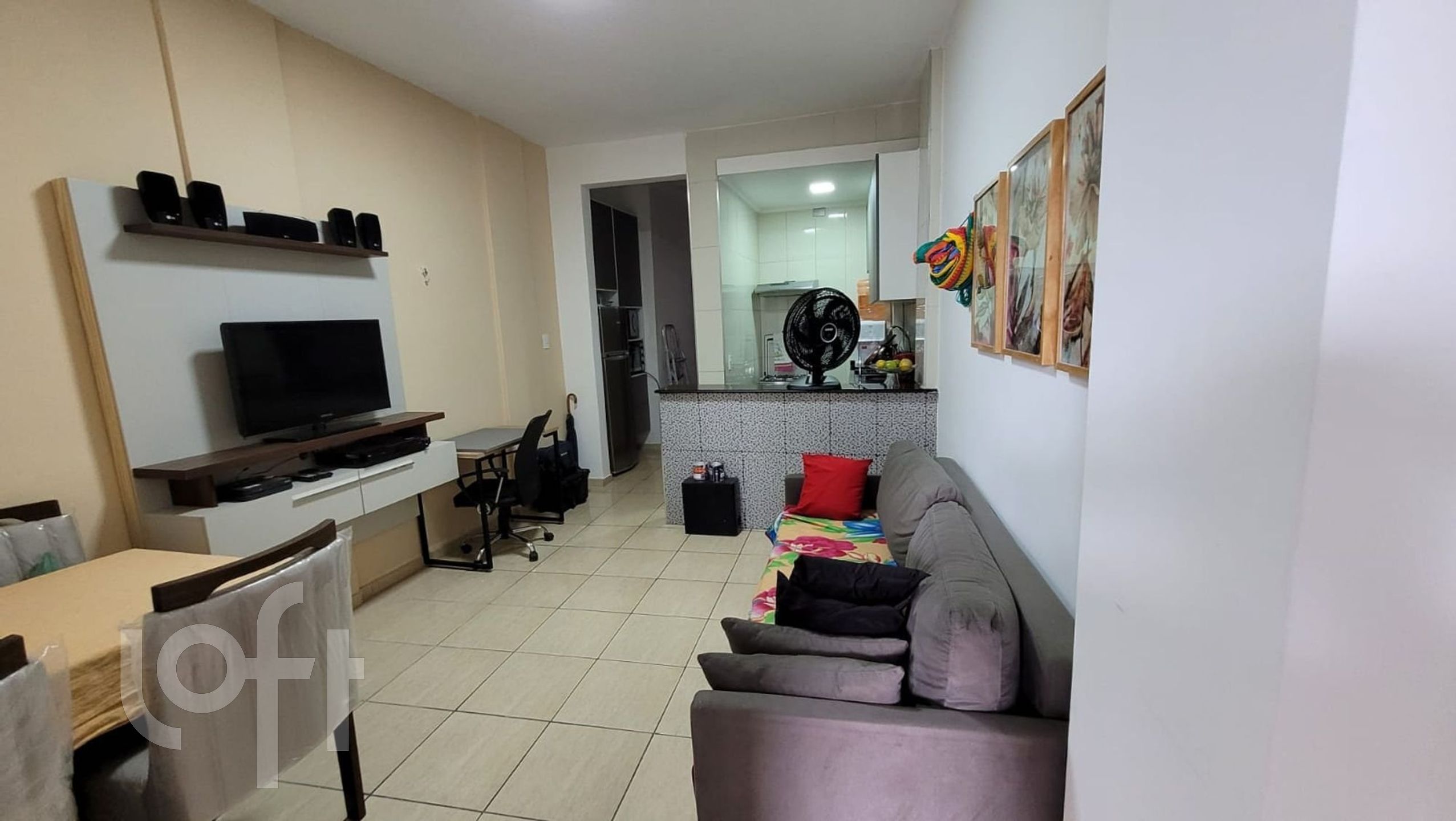 Apartamento à venda com 1 quarto, 61m² - Foto 1