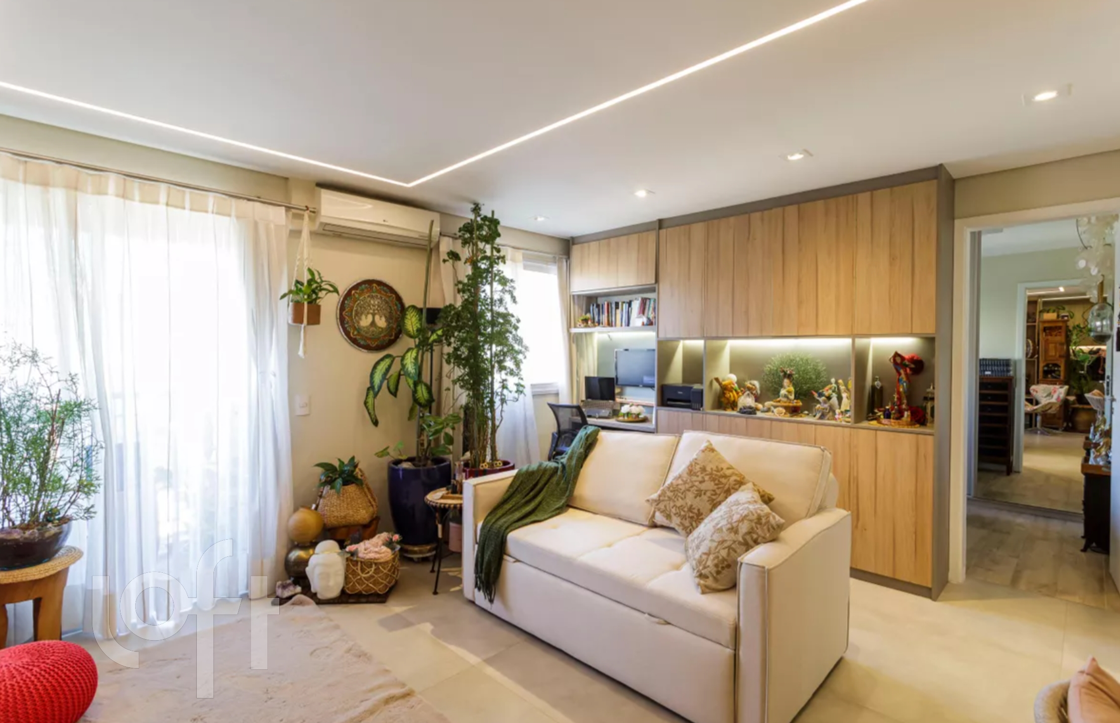 Apartamento à venda em Indianópolis com 54 m², 1 q