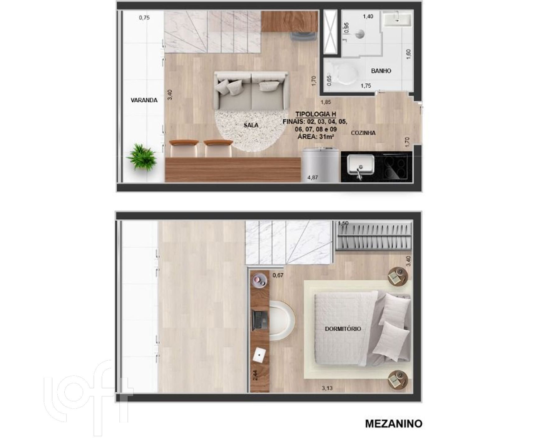 Apartamento à venda com 2 quartos, 40m² - Foto 43