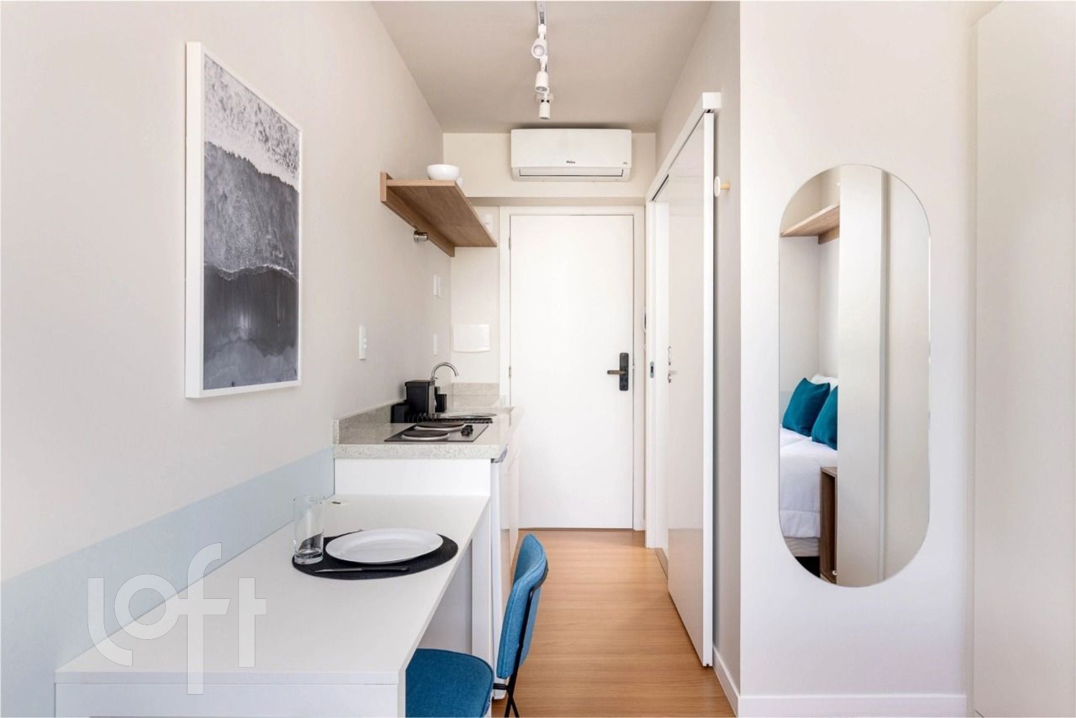 Apartamento à venda em Cachoeira do bom Jesus com 15 m², 1 quarto