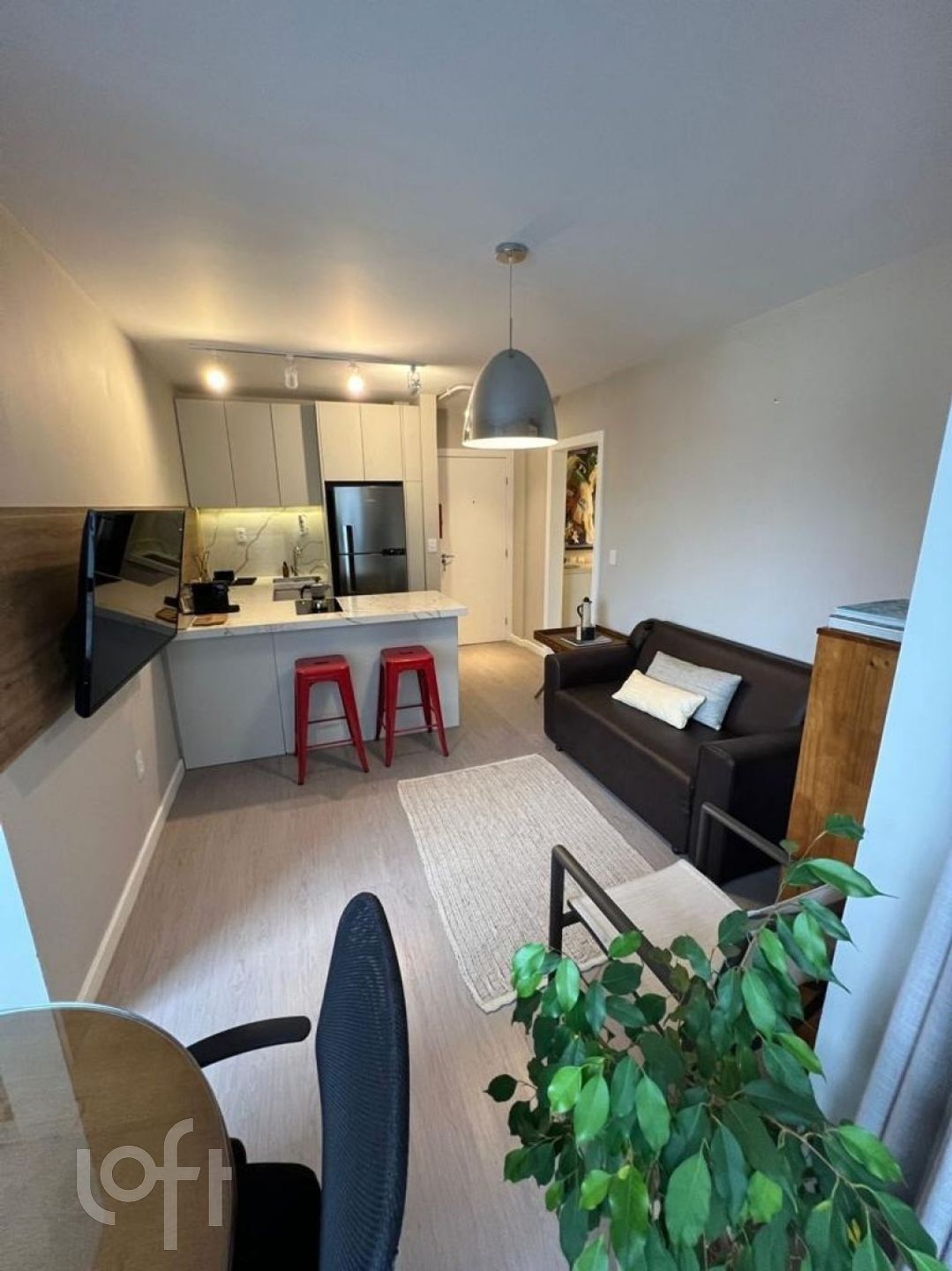 Apartamento à venda em Centro com 44 m², 1 quarto, 1 vaga