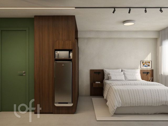 Apartamento com 25m², 1 dormitório, 1 vaga, Rio Branco em Porto Alegre