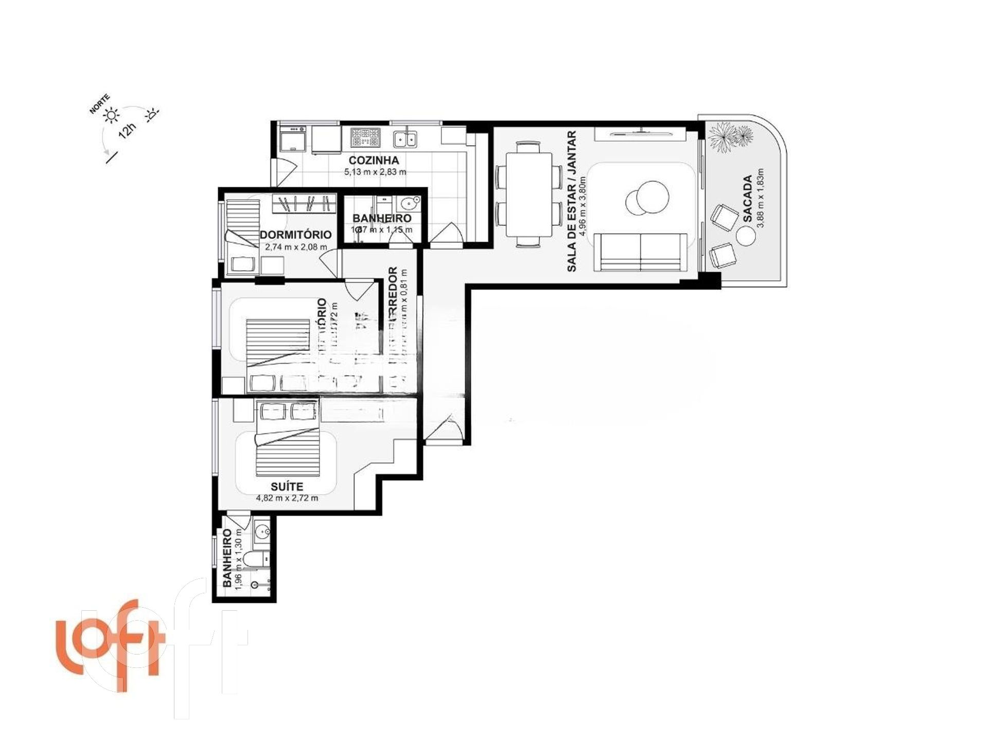 Apartamento à venda com 3 quartos, 80m² - Foto 48