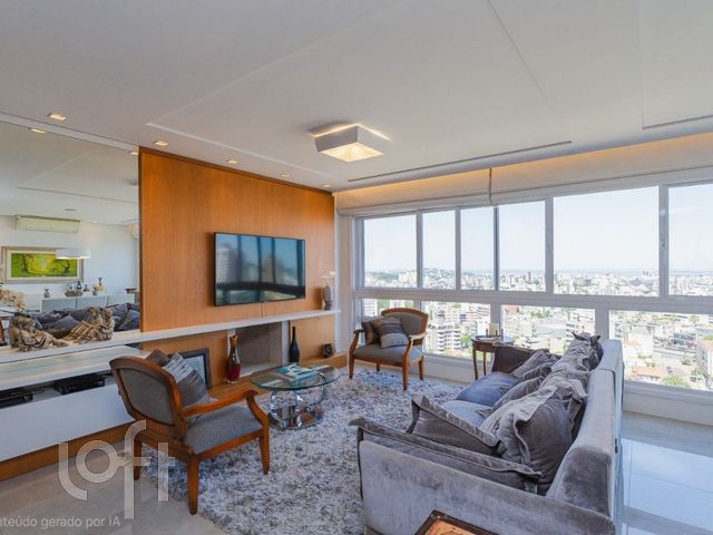 Apartamento com 126m², 3 dormitórios, 3 suítes, 2 vagas, Petrópolis em Porto Alegre