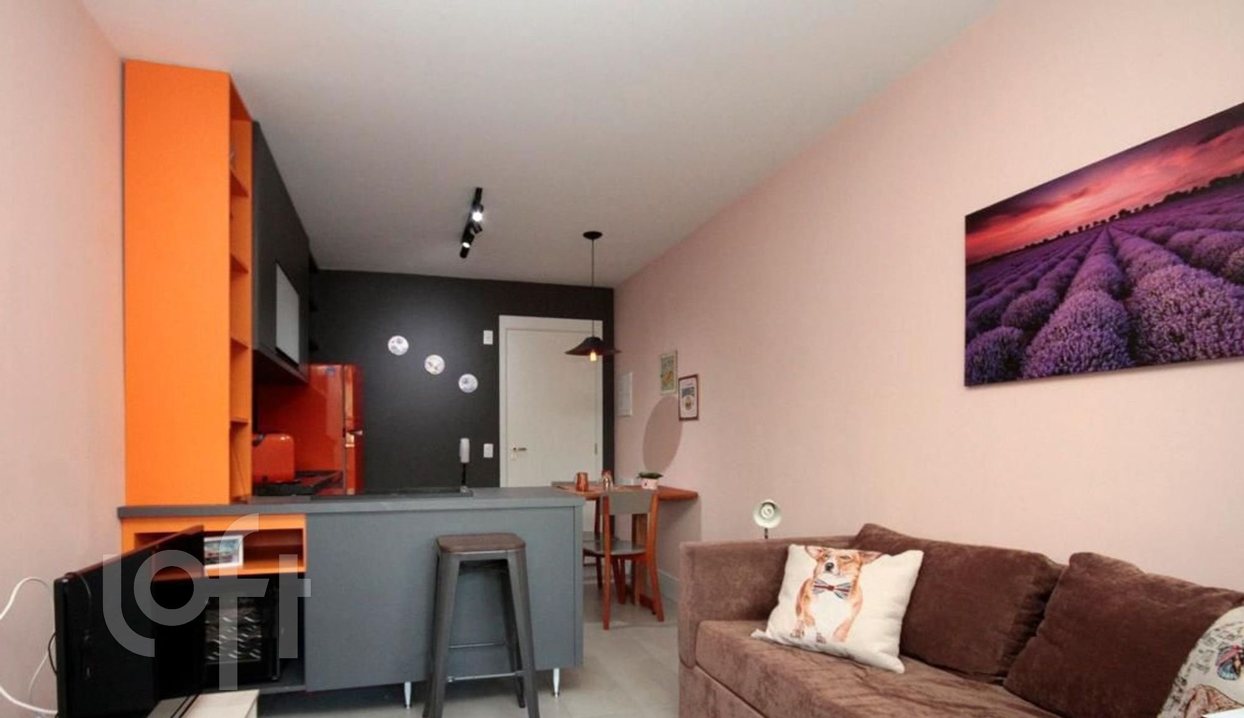 Apartamento à venda com 1 quarto, 38m² - Foto 1