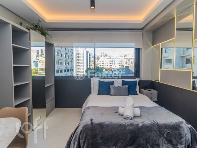Apartamento com 24m², 1 dormitório, 1 vaga, Rio Branco em Porto Alegre