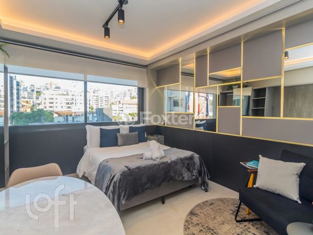 Apartamento com 24m², 1 dormitório, 1 vaga, Rio Branco em Porto Alegre