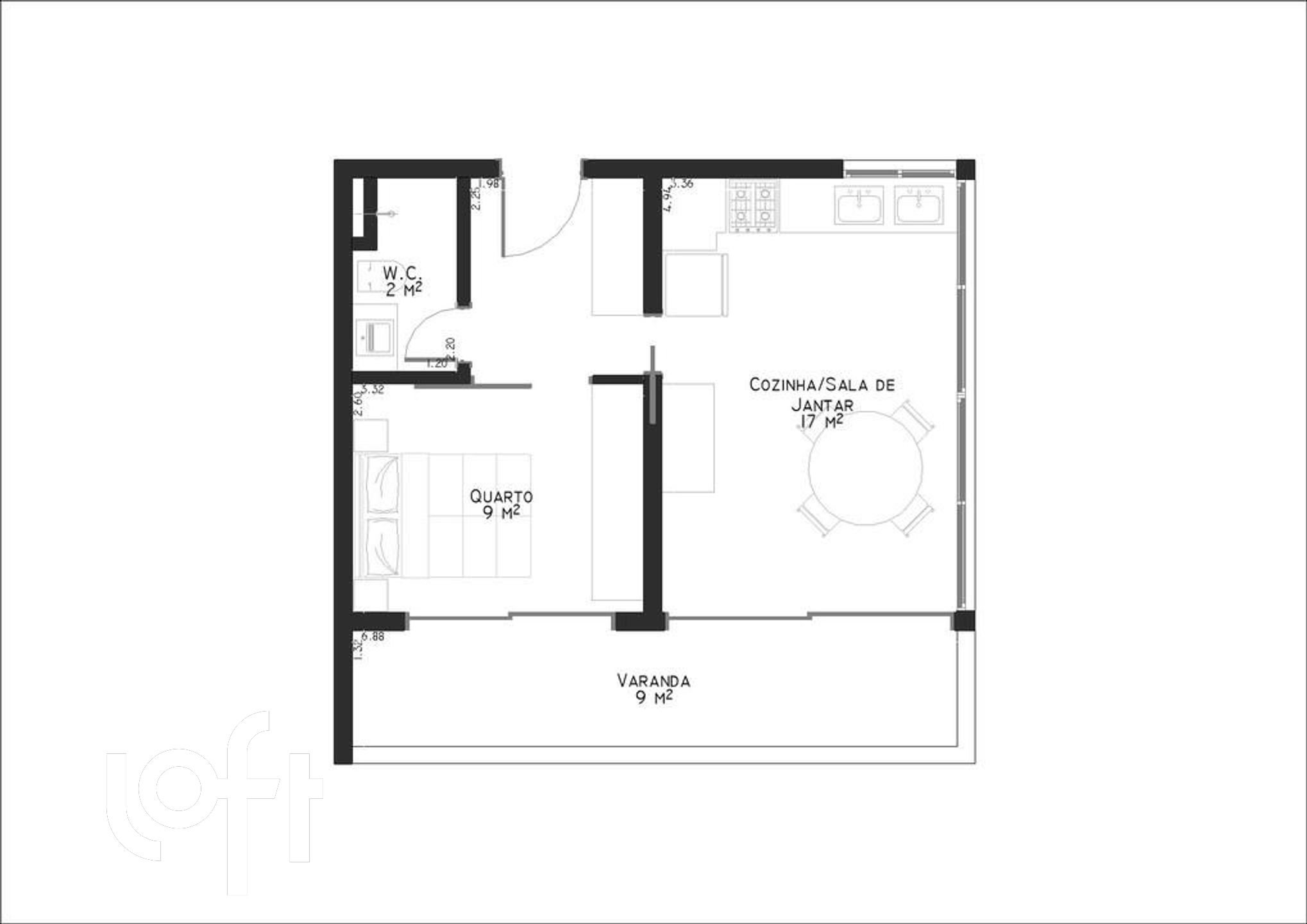 Apartamento à venda com 1 quarto, 42m² - Foto 43