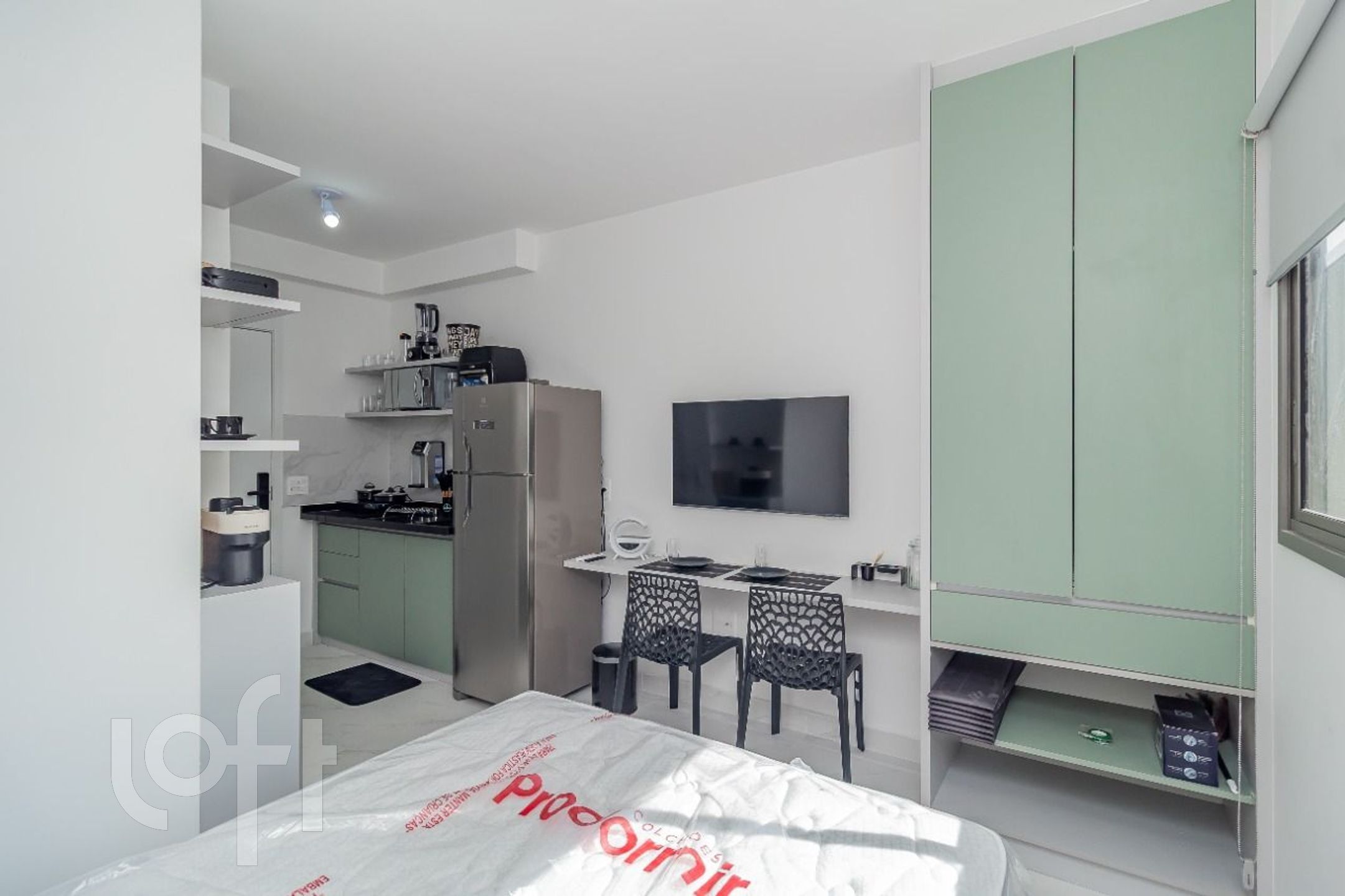 Apartamento à venda em Paraíso com 21 m², 0 quarto