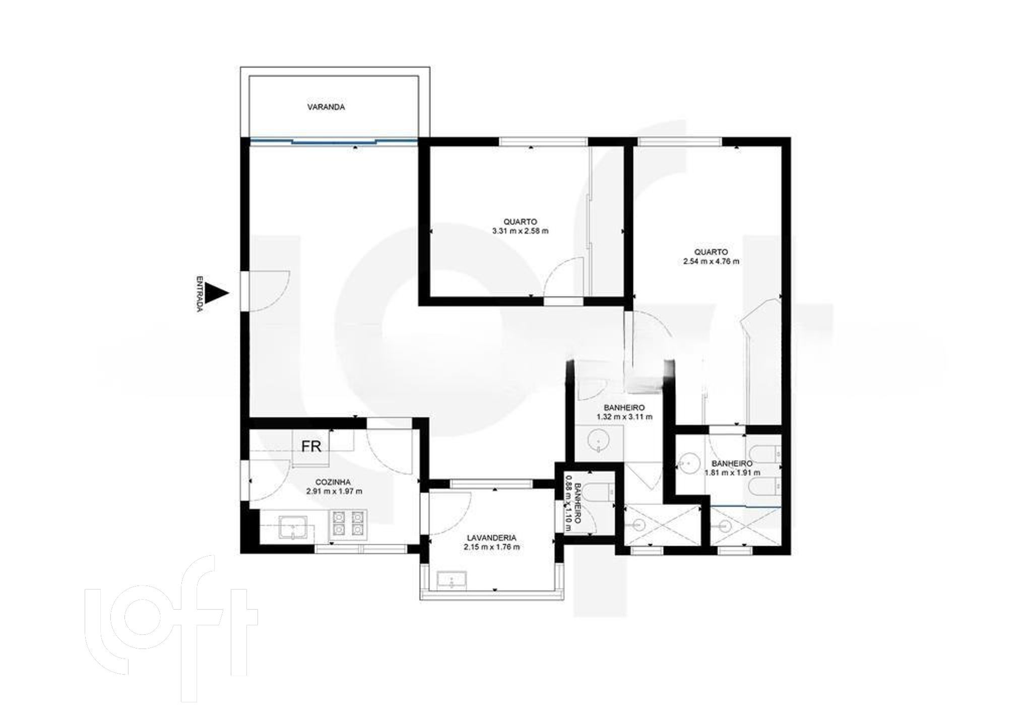 Apartamento à venda com 2 quartos, 74m² - Foto 21