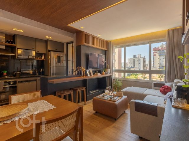 Apartamento com 64m², 2 dormitórios, 1 suíte, 1 vaga, Menino Deus em Porto Alegre