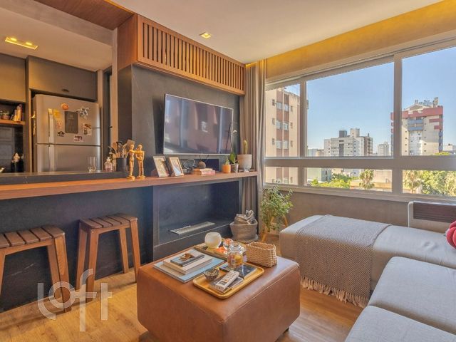 Apartamento com 64m², 2 dormitórios, 1 suíte, 1 vaga, Menino Deus em Porto Alegre