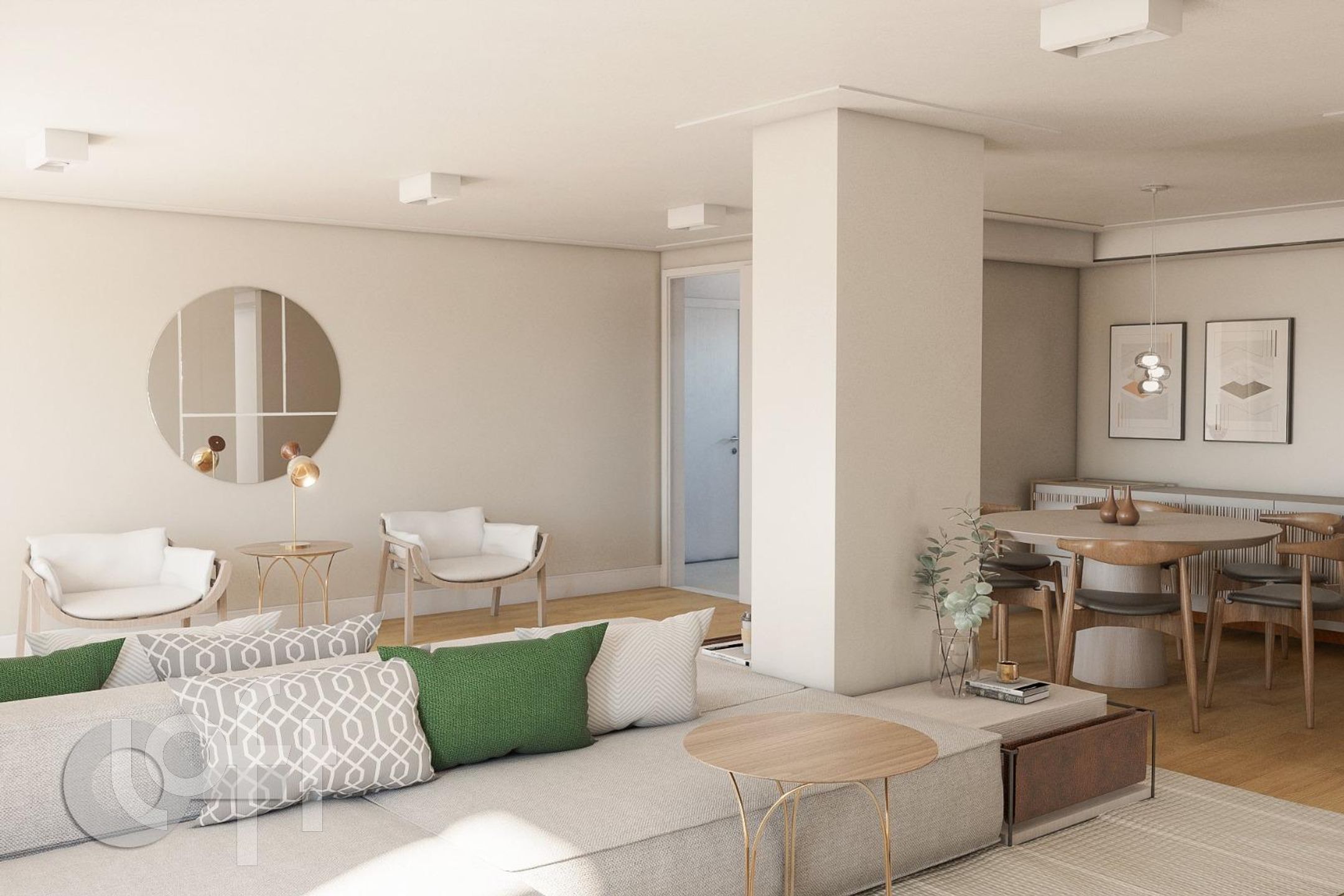 Apartamento à venda com 2 quartos, 121m² - Foto 1