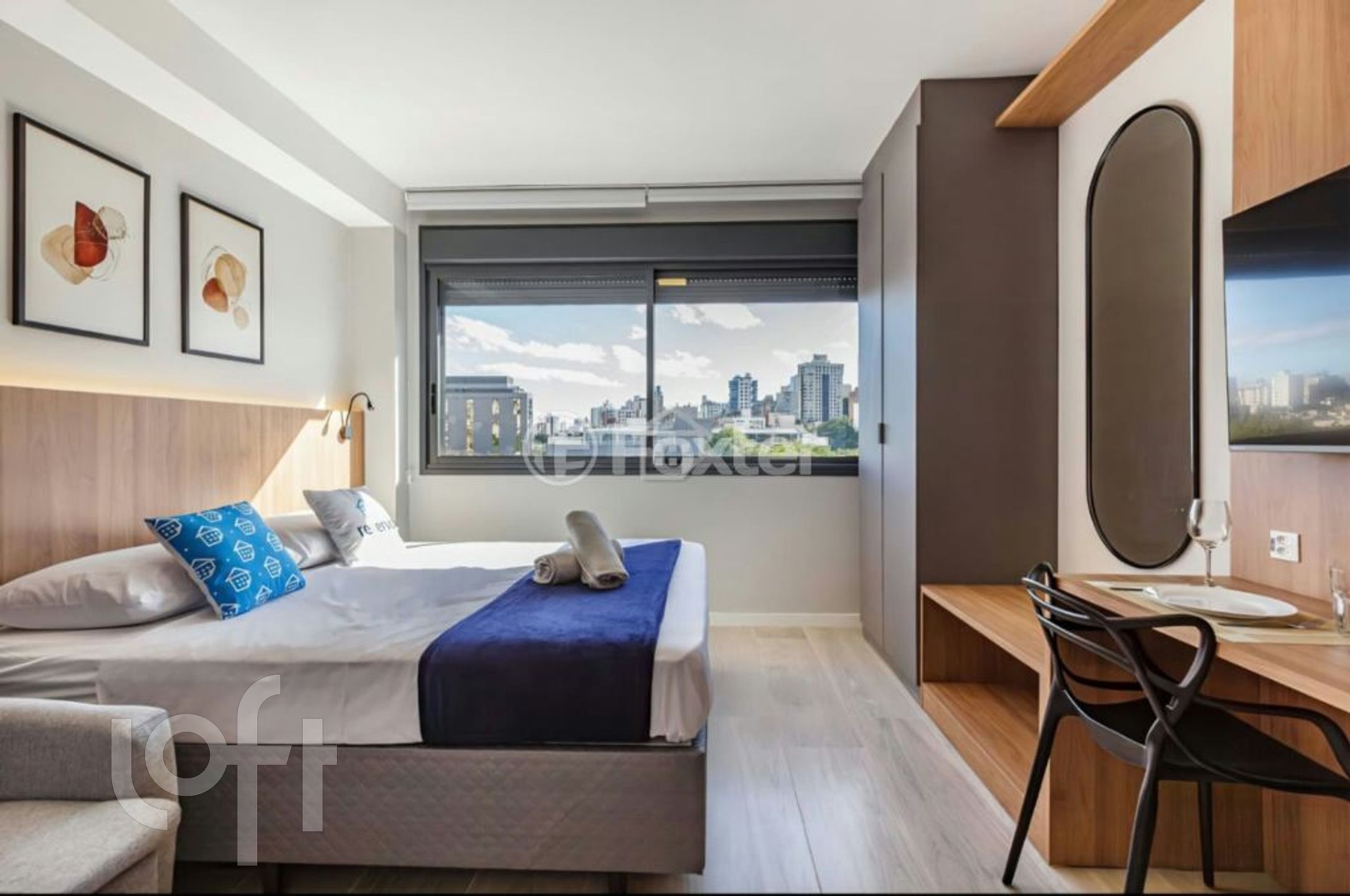 Apartamento com 25m², 1 dormitório, Rio Branco em Porto Alegre