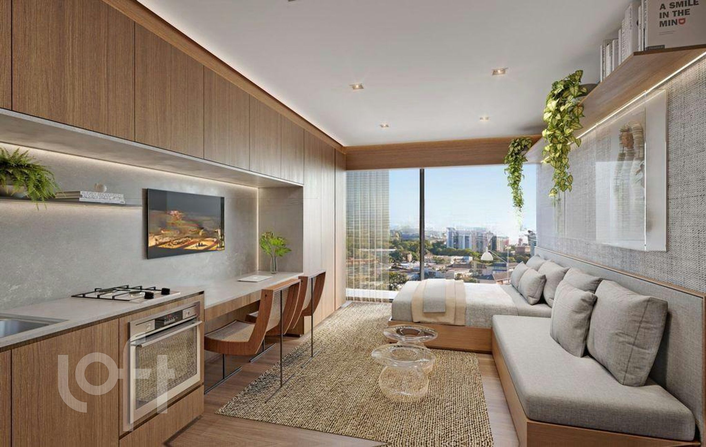 Apartamento com 24m², 1 dormitório, 1 suíte, Bela Vista em Porto Alegre