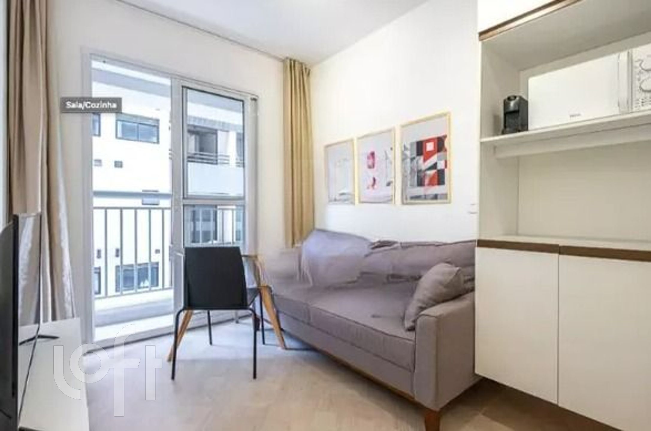 Apartamento à venda com 1 quarto, 32m² - Foto 1