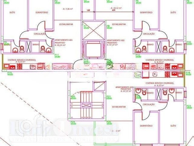 Apartamento com 65m², 2 dormitórios, 1 suíte, 1 vaga, Cristo Redentor em Porto Alegre