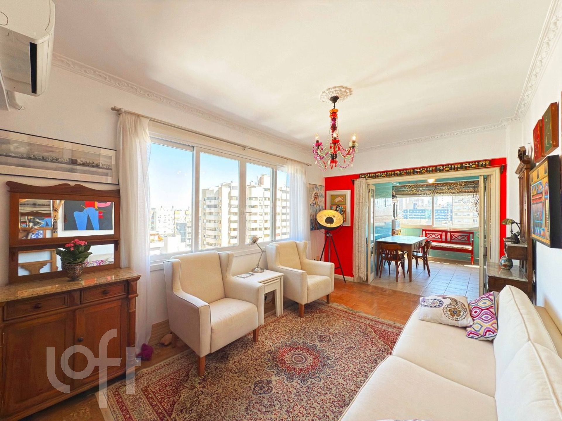 Apartamento com 122m², 2 dormitórios, 1 vaga, Bom Fim em Porto Alegre