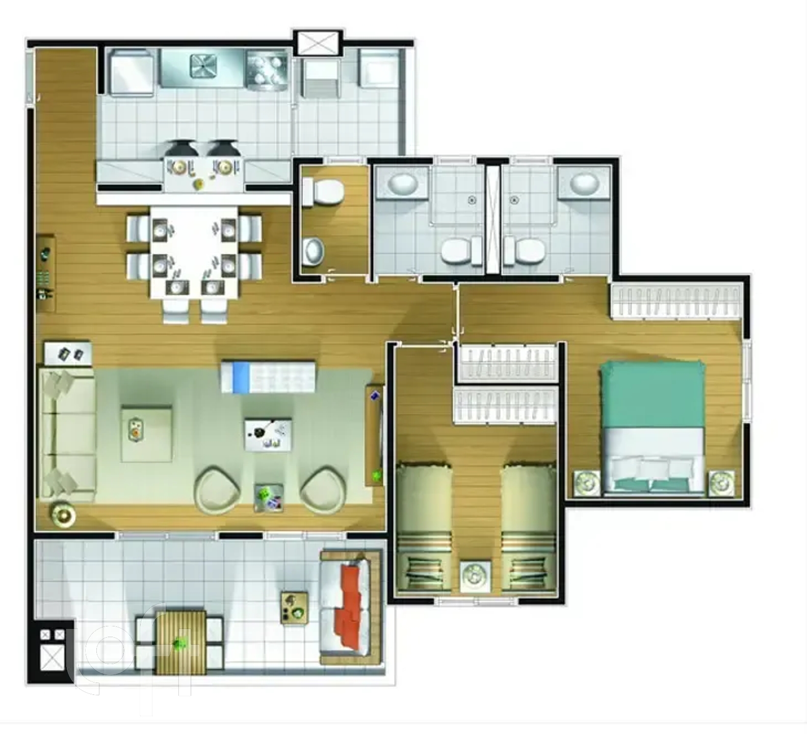 Apartamento à venda com 2 quartos, 83m² - Foto 17