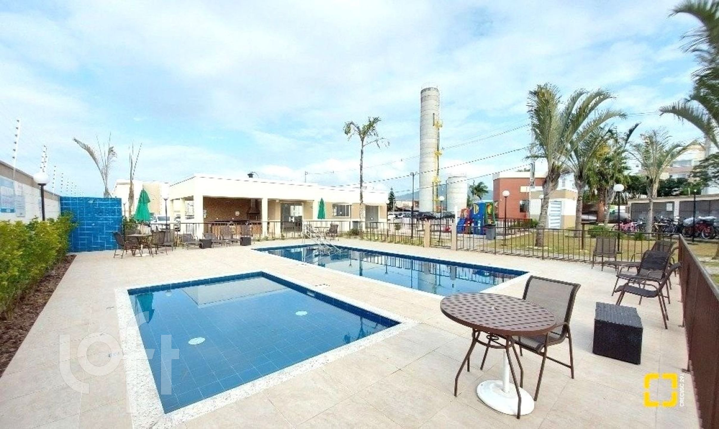 Apartamento à venda em Sertão do Maruim com 43 m², 2 quartos, 1 vaga
