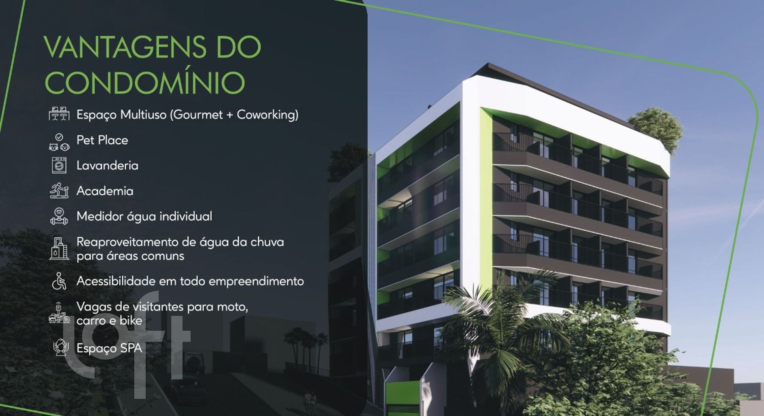 Apartamentos com 50m², 1 quarto, 1 garagem, no bairro Trindade em Florianópolis