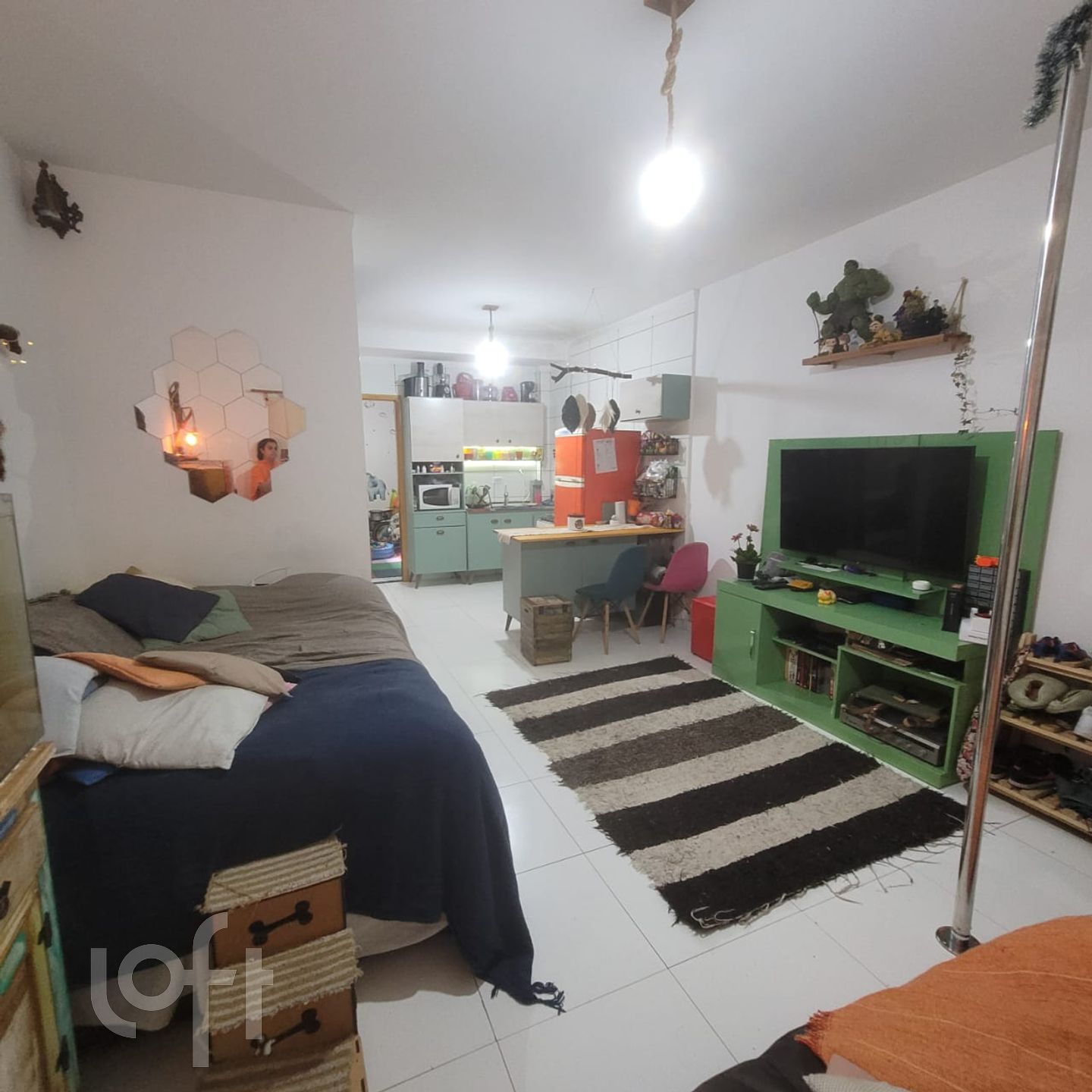 Apartamento à venda com 1 quarto, 44m² - Foto 2