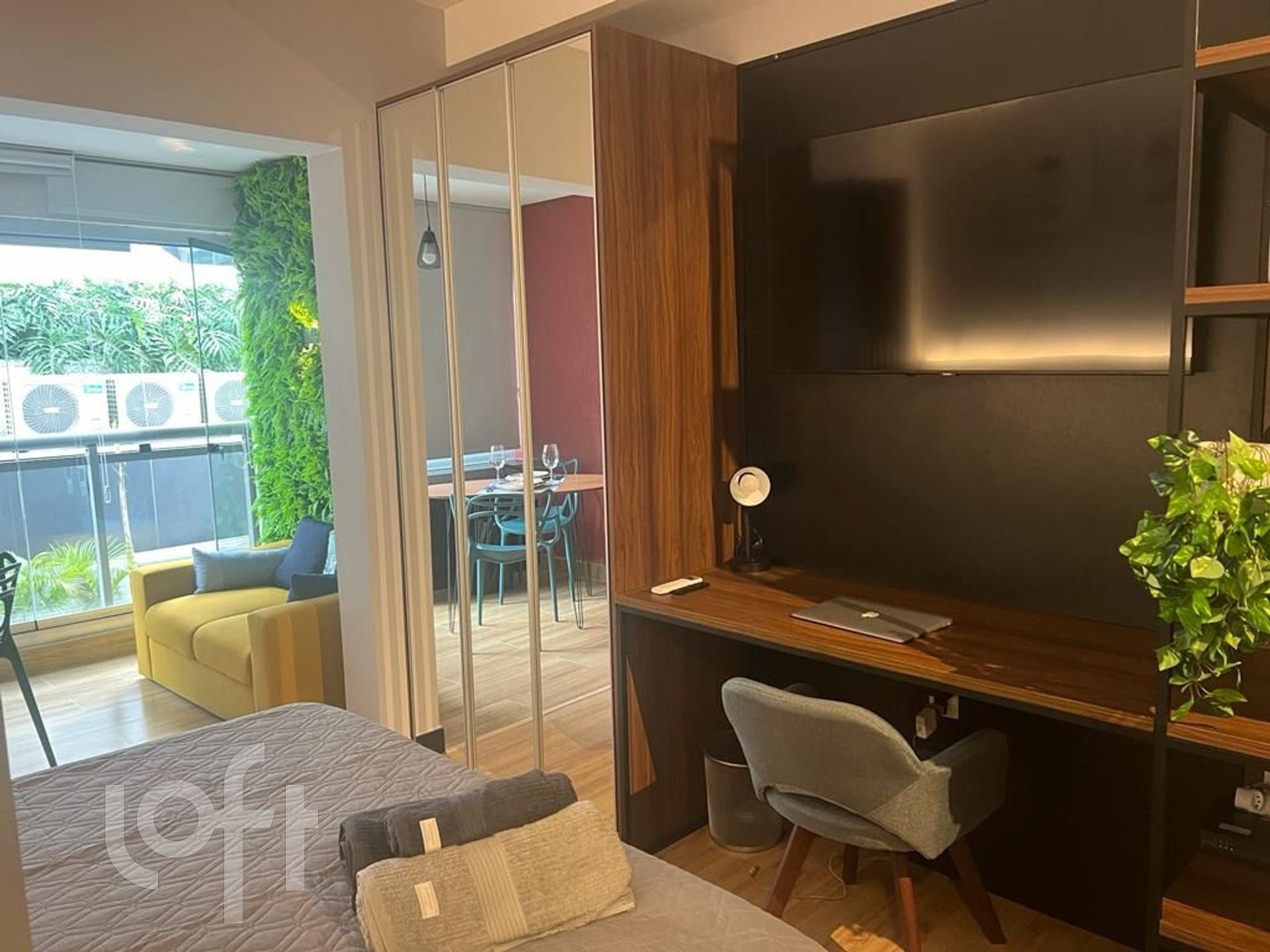 Apartamento à venda com 1 quarto, 31m² - Foto 1