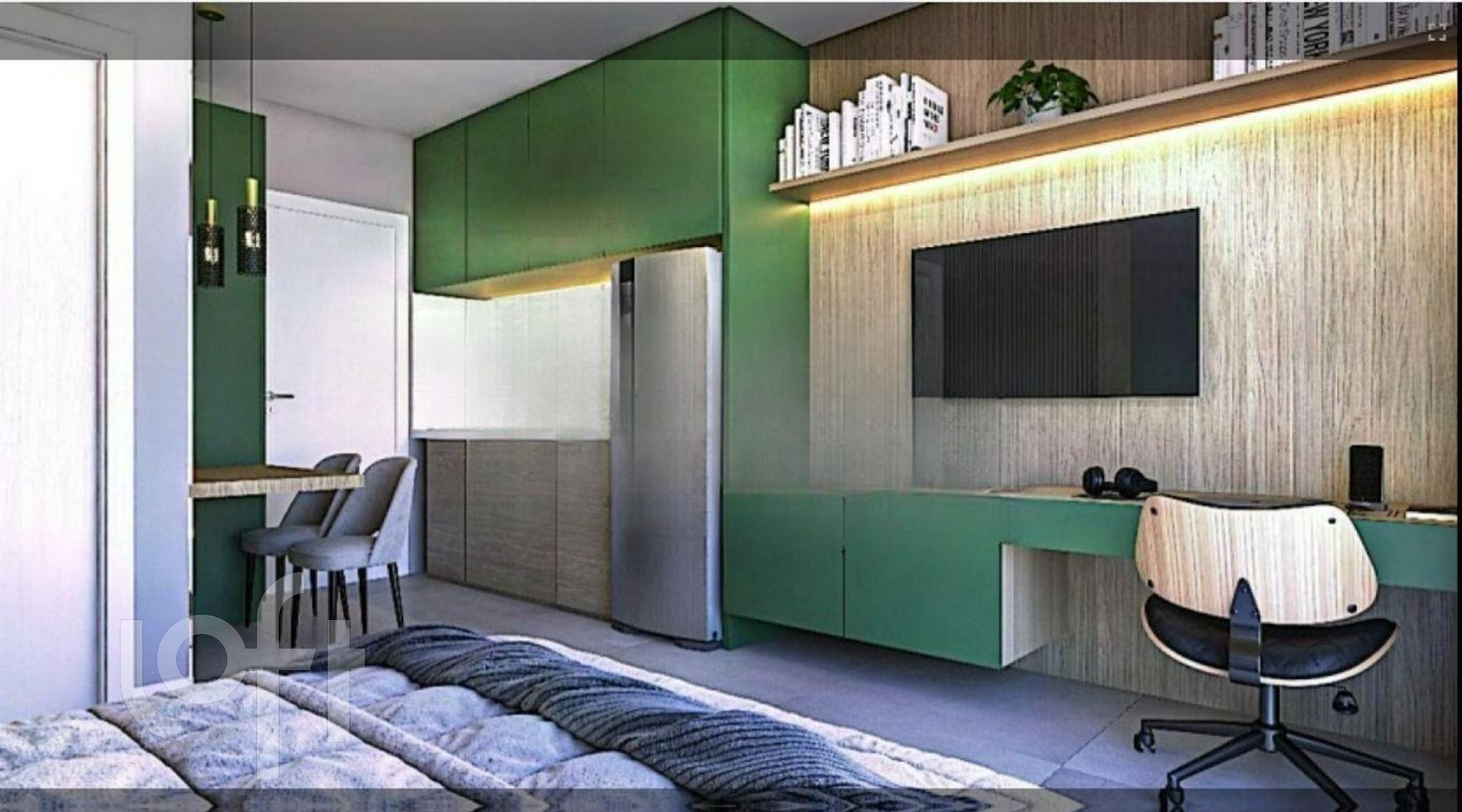 Apartamentos com 22m², 1 quarto, 1 suíte, no bairro Rio tavares do norte em Florianópolis