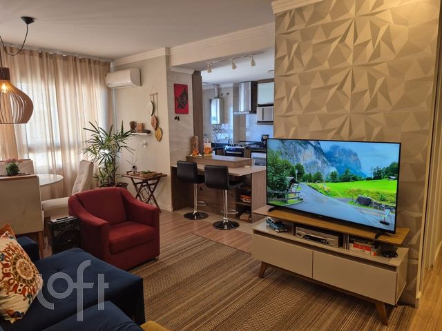 Apartamento com 83m², 2 dormitórios, 2 suítes, 2 vagas, Menino Deus em Porto Alegre